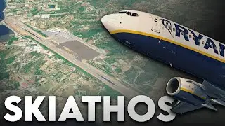 X-Plane LIVE: Flying to Skiathos in the Boeing 737-800