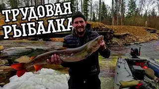 Рыбалка на Тайменя ранней весной.