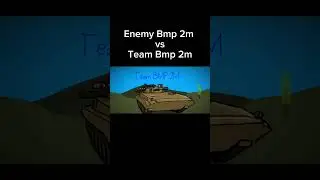 Enemy Bmp2m vs Team Bmp2m #flipaclip #memes #warthunder #animation #ww2 #bmp2m #drawingbug #shorts