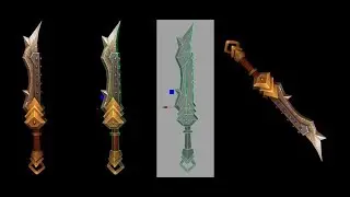 texturing tutorial 3ds max | sword unwrap in 3ds max