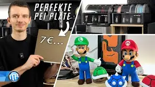 DIESE PEI Plate sollte JEDER (mit 3D Drucker 😂) kaufen! Empfehlungen & eure Fragen beantwortet