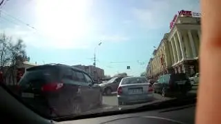 ДТП на ул  Ленина, возле Яблоньки 04.05.2017