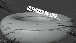 Blender Beginner Donat be like