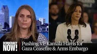 Uncommitted Co-Chair Layla Elabed on Meeting Kamala Harris, Pressing VP for Arms Embargo on Israel