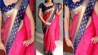 Biggners How To make perfect Saree pleats/How to wear perfect Saree /biggners saree/perfect pleats