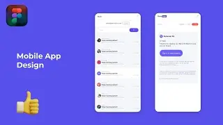 Figma Mobile App Design Tutorial | Mobile App Design UI/UX with Prototype