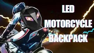 arimepi Motorcycle LED Backpack | IOS Android Google Review