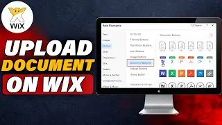 How To Add A Document To Wix Website (EASY)