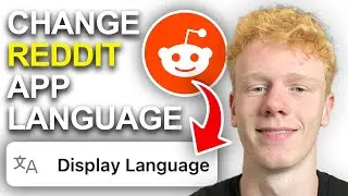 How To Change Reddit App Language