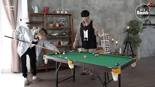 [BANGTAN BOMB] Jimin vs V Pool Game - BTS (방탄소년단)