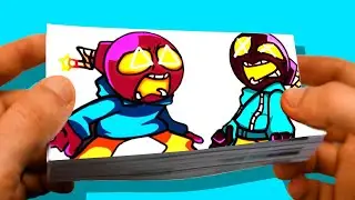 FNF Baby Whitty Flipbook (Friday Night Funkin Animation)
