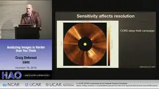 Craig Deforest | SWRI | Analyzing Images is Harder than you think
