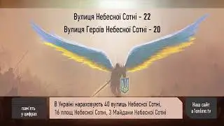 ИНФОГРАФИКА. Герои Небесной Сотни: память в цифрах
