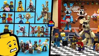 FNAF x Dead by Daylight: How to Build LEGO Minifigures and Playset