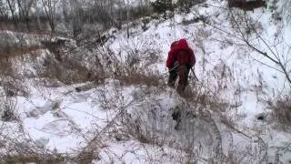 Тренировки на склонах Ини.