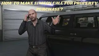 How To Make Simeon Call You / Purchasing Will Be Unlocked!! GTA V Online
