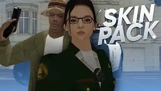 ХОРОШИЙ СКИНПАК ДЛЯ FULL RP КРАЙМА и КОПОВ В GTA SAMP // SKINPACK CRIME & COPS