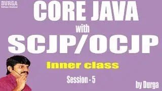 Core Java With OCJP/SCJP: Innerclass  Part- 5||nested classes and interfaces