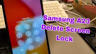 Forgot Screen Lock? Samsung Galaxy A23 (SM-A235F). Delete pattern, pin, password lock.