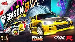 Врываемся в 8 Сезон Rocket League - Калибровка, турниры, задания!