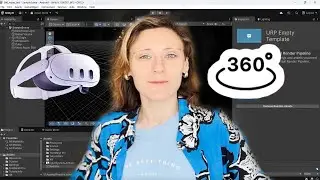 Create a VR Ready 360 Video in Unity3D 6000 (Meta Quest 3)