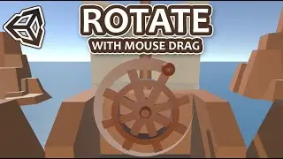 How To Rotate Object With Mouse Drag Relative To Scene Width | Unity 3D Tutorial