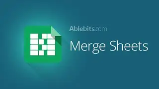 Merge Sheets in Google Sheets