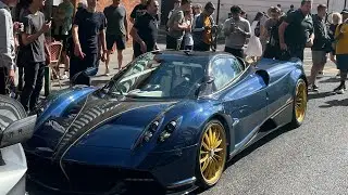 Pagani hauyra roaster shocks london