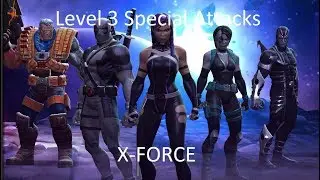 X-Force Level 3 Special Attacks MCOC