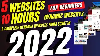 Top 5 Complete PHP College Projects in 2022  | A Course For Beginners To Make Website in 10 Hours