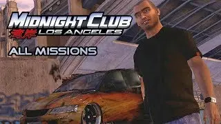 MIDNIGHT CLUB LOS ANGELES - Full Game Walkthrough (1080p) No Commentary