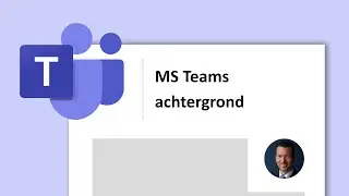 Hoe stel je een virtuele achtergrond in in teams (blurren, standaard- en eigen achtergronden)
