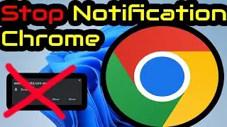 How To Stop Chrome Notifications | Windows 11