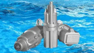 Electric pump Streamlet. Submersible, vibration type. Dismantling and repair of electrical wire.