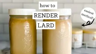 How to Render Lard the Right Way | Step by Step Tutorial