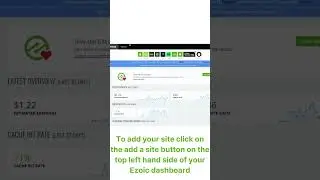 How do I add a site to my Ezoic account?