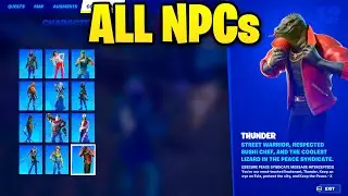 All 12 Character Locations in Fortnite Chapter 4 Season 2