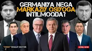 🔴Germaniya nega Markaziy Osiyoga intilmoqda? 