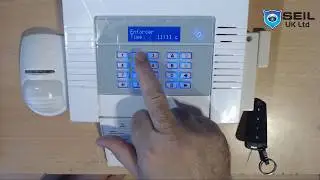 How to on-off alarm Pyronix enforce kit1 keypad, fob key | keypad code not work disarmed alarm part8