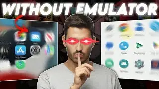 Stop Using Emulator⚡! Now Use Android And IOS in PC😱 | Android App in PC Without Emulator🔥