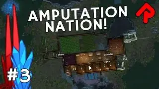 Amputation Nation: Tiberium sickness spreads! | Let's play RimWorld TiberiumRim mod ep 3