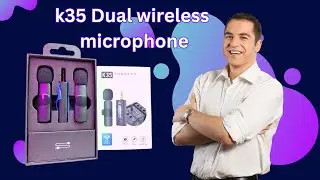 k35 Dual wireless microphone.পাচ্ছেন ৩৯% ডিস্কাউন্টে সদায়তে।।