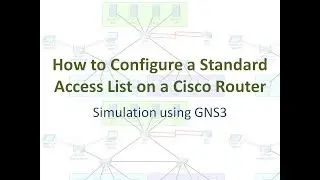 How to configure a Standard Access List on a Cisco Router