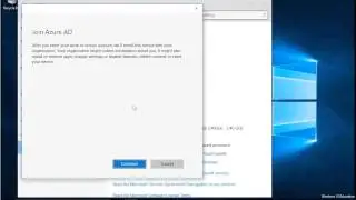 How to join Azure AD from a Windows 10 computer