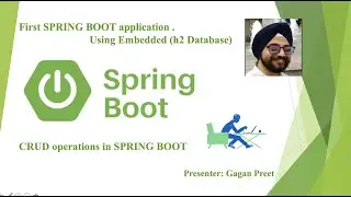 11. CURD Operation in spring boot using H2 Embedded Database.