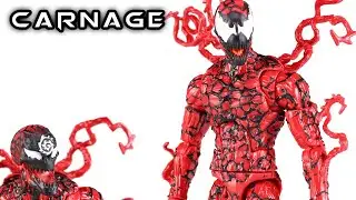 Marvel Legends CARNAGE Venompool BAF Wave Action Figure Review