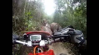 XR600R SLIPPERY TRAIL DOI INTHANON AREA