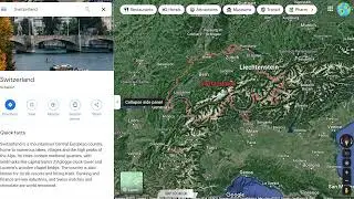 Where on the map - Switzerland