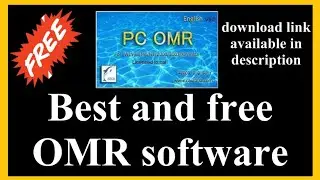 best free OMR software for pc    multiple choice question paper software