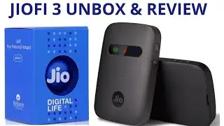 JioFi 3 JMR540 Review:  Unboxing and Speed Test | Personal Hotspot 2020